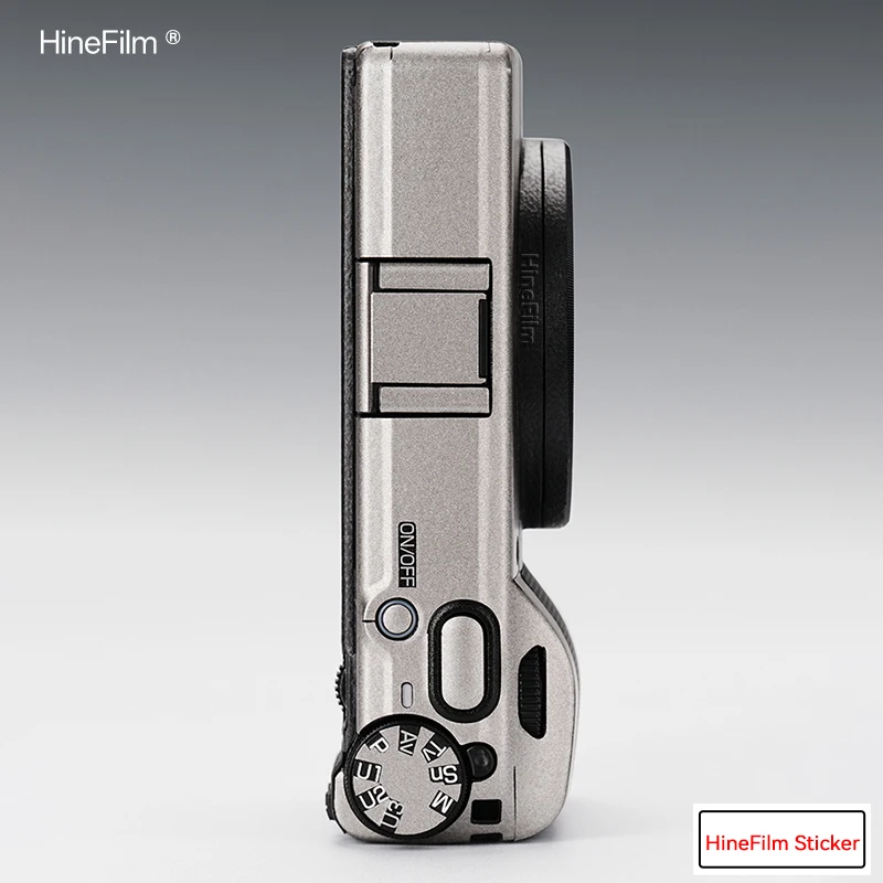 Hinefilm pele para ricoh gr4 iv câmera adesivo para ricoh griv decalque pele gr4 envoltório capa gr 4 pele protetora