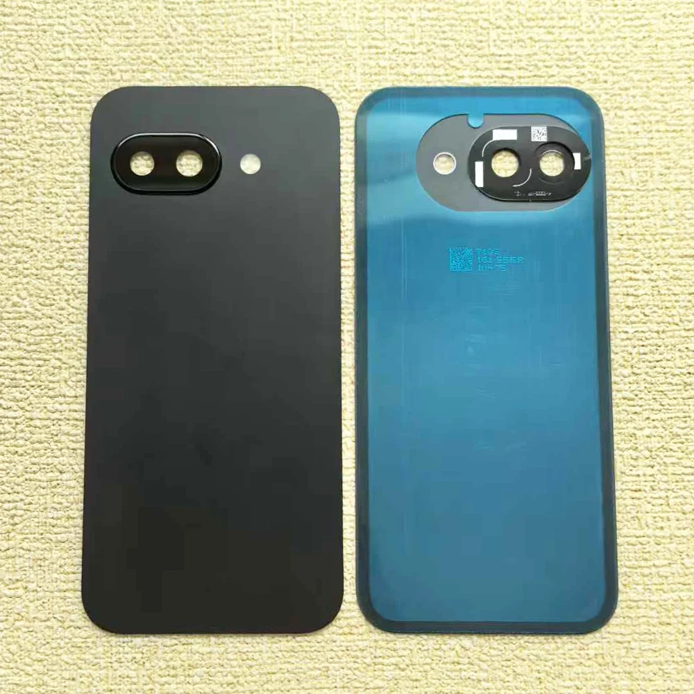 Replacement Glass Back Cover For Google Pixel 9A 9 A GXQ96 GTF7P Rear Housing Battery Door With Camera Lens & Glue Repair Parts