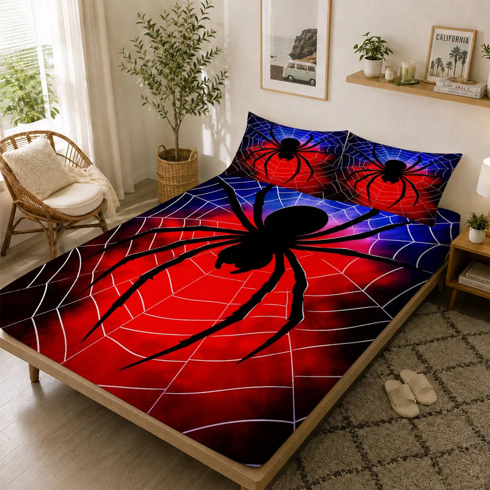Fitted Sheet Deep - Juego de Sábanas con Estampado Digital,