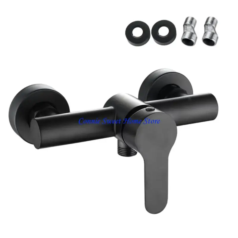 

LXAF однорычажный смеситель для душа, настенный смеситель для ванной комнаты с одной ручкой, смеситель для горячей и холодной