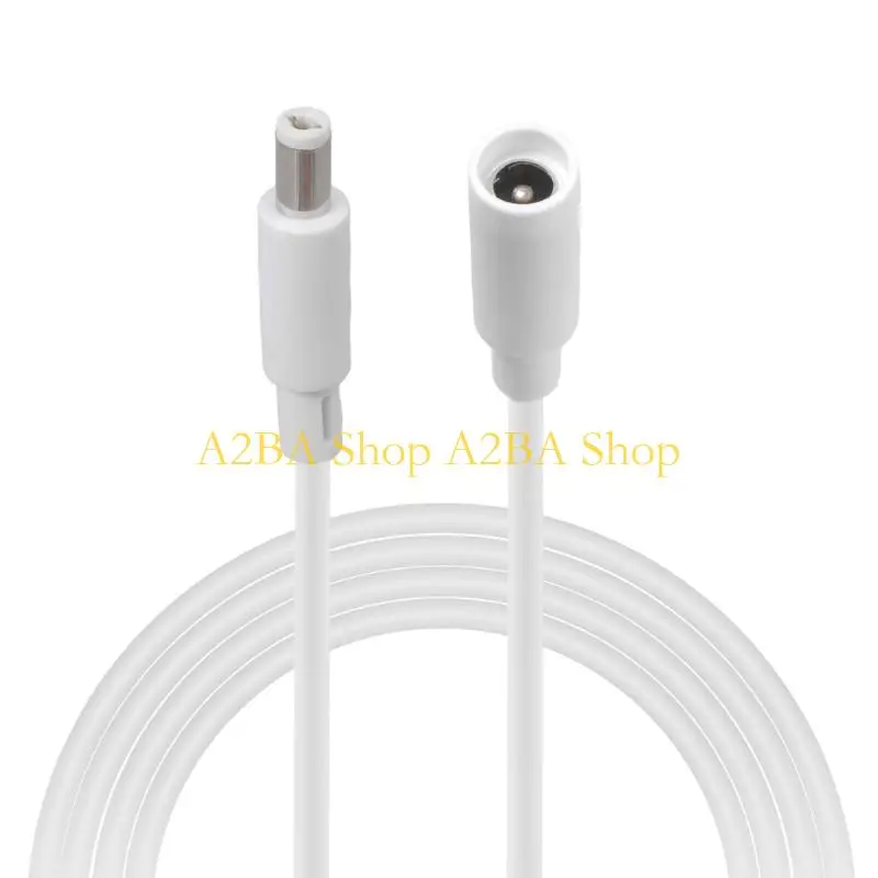 A2BA Waterproof DC5.5x2.1mm Power Extension Wire 36W Copper Conductors Cord Line for LED Strips CCTV Cameras