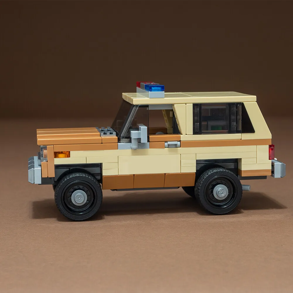 

Изготовленный на заказ MOC: C9136 Внедорожник Модель автомобиля-внедорожника 192, детали от 75810