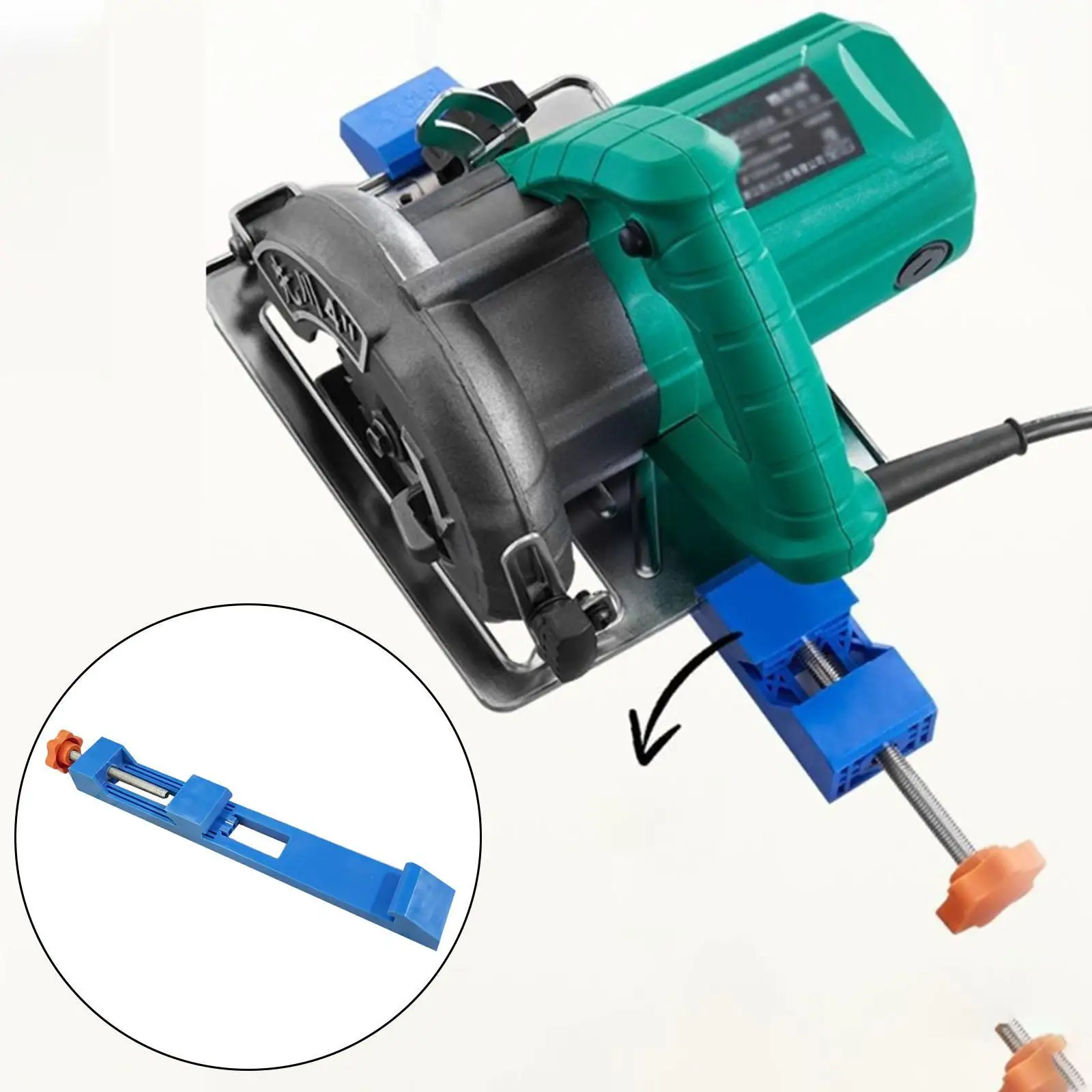 

Электрическая циркулярная пила, направляющая, зажим для позиционирования рельса для профессионалов, простая сборка, аксессуары, портативный фрезерный приспособление