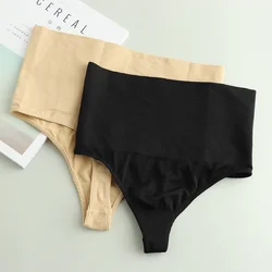 Seamless Thong Women High Waist Panties Sexy Underwear Ladies Thongs Lingere Panty Underwear Comfortable Womens Lingerie Tangas