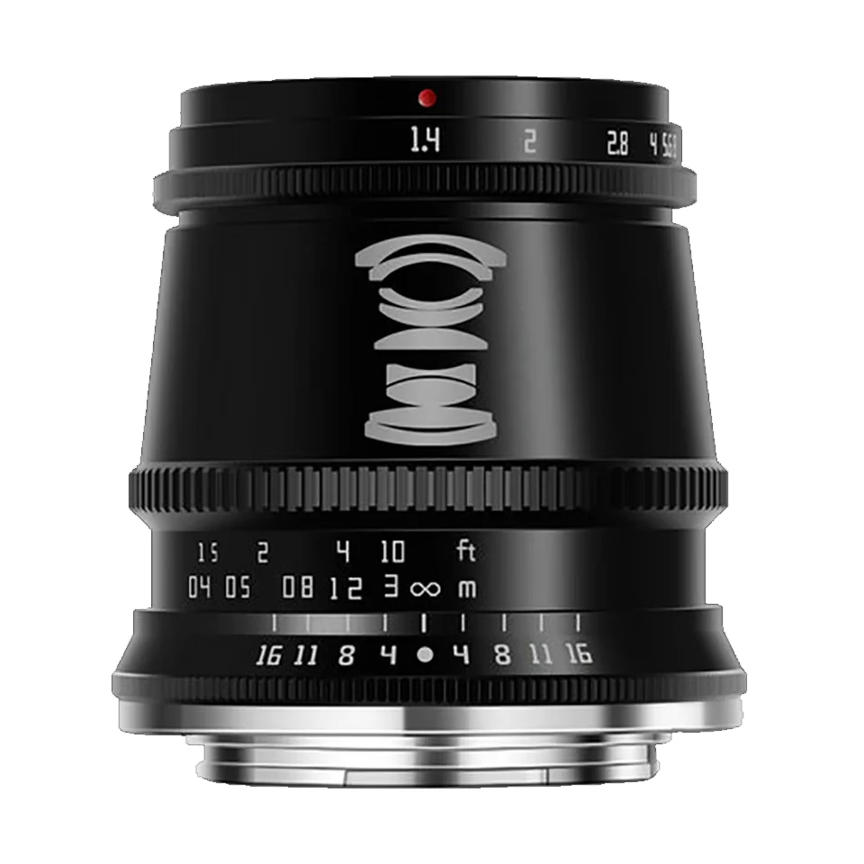 TTArtisan APS-C Frame 17mm F1.4 35mm F1.4 50mm F1.2 Portrait Lens for Camera Studio Photography Sony E Fujifilm X Nikon Z Mount