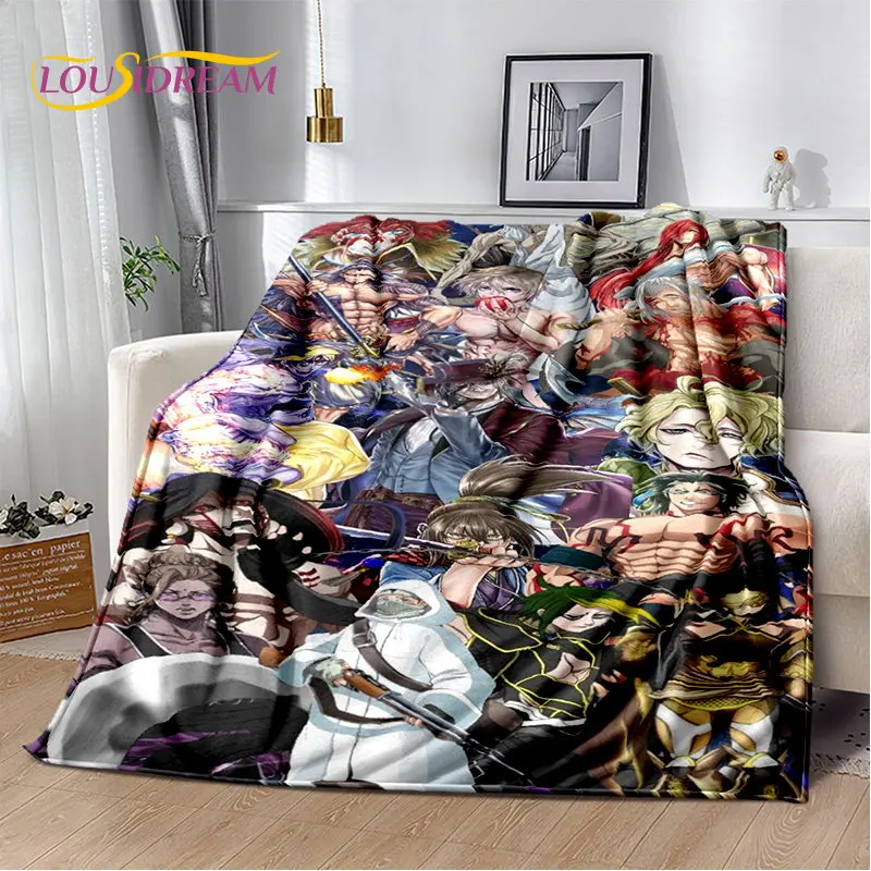 Record of Ragnarok Anime Cartoon Soft Plush Blanket,Flannel Blanket Throw Blanket for Living Room Bedroom Bed Sofa Picnic Cover