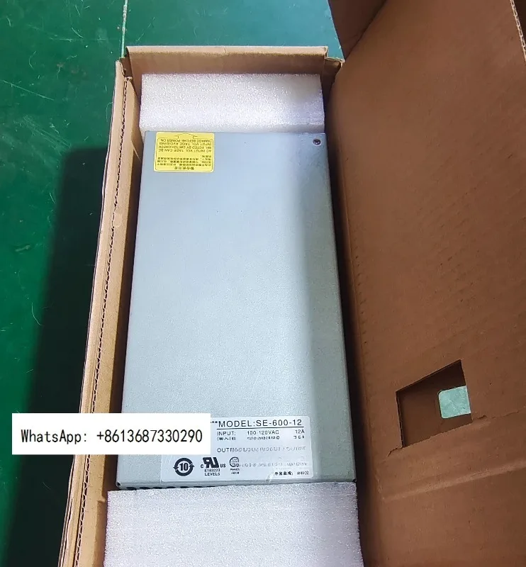 

SE-600-12 Импульсный источник питания 12V50A Совершенно новый оригинальный продукт