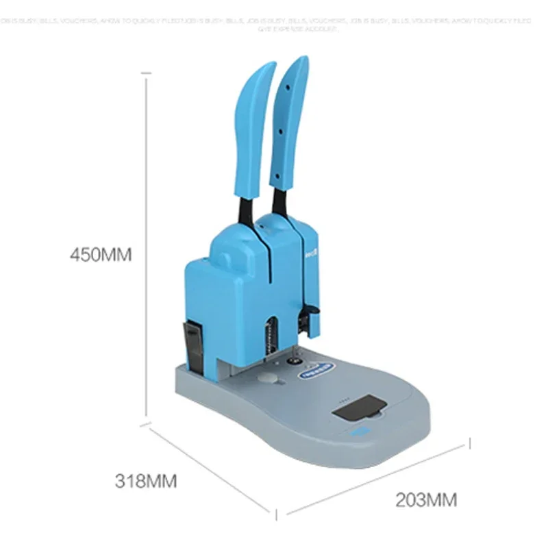 School Office Hand Press Single Hole Punch 300 Pages A4 Precision Paper File Punch Scrapbook Hole Punch 1 Piece 9551