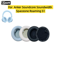 Original Replacement Ear Cushions Pad Covers for Anker Soundcore Soundwidth Spaceone Roaming S1 Headphones Headset Ear covers