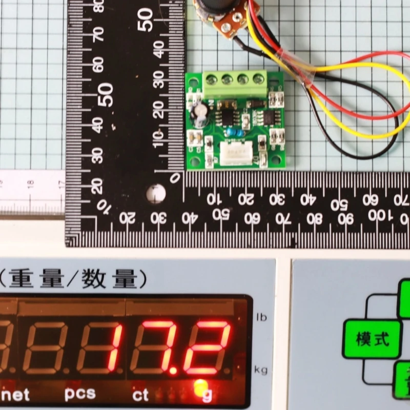 4pcs Motor Speeds Controllers 1.8/3/5/6/12V 2A PWM Controls Screwdriver Included Overcurrent Protections Easy to Install