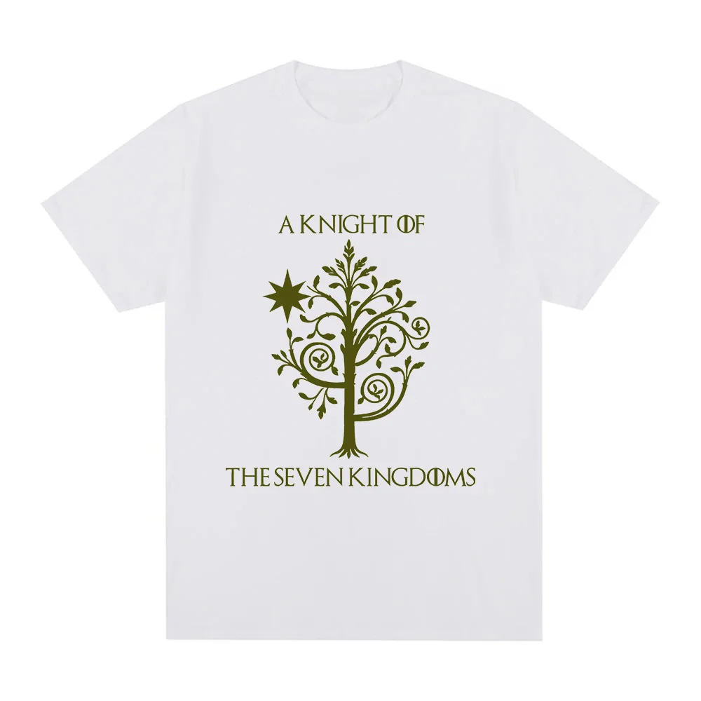 A Knight of The Seven Kingdoms Tee Shirt for Men Women Printed T Shirts 100% Cotton Clothes Comfortable O-neck Casual Tee-shirt