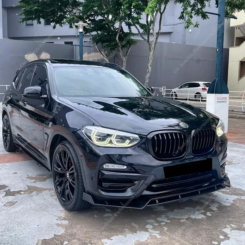 Paraurti anteriore Splitter Lip Spoiler Diffusore Per Bmw X3 G01 X4 G02 20i 20d 30i 30d Non-M Sport 2018-2021 Pre-Lci Bodykits Tuning