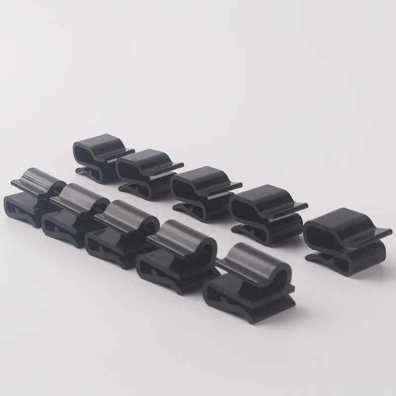 10Pcs MC4 Solar Cable Clamp Fixed Bracket PV Cable Fixer Plastic Clip for Solar Panel Durable And Easy to Install
