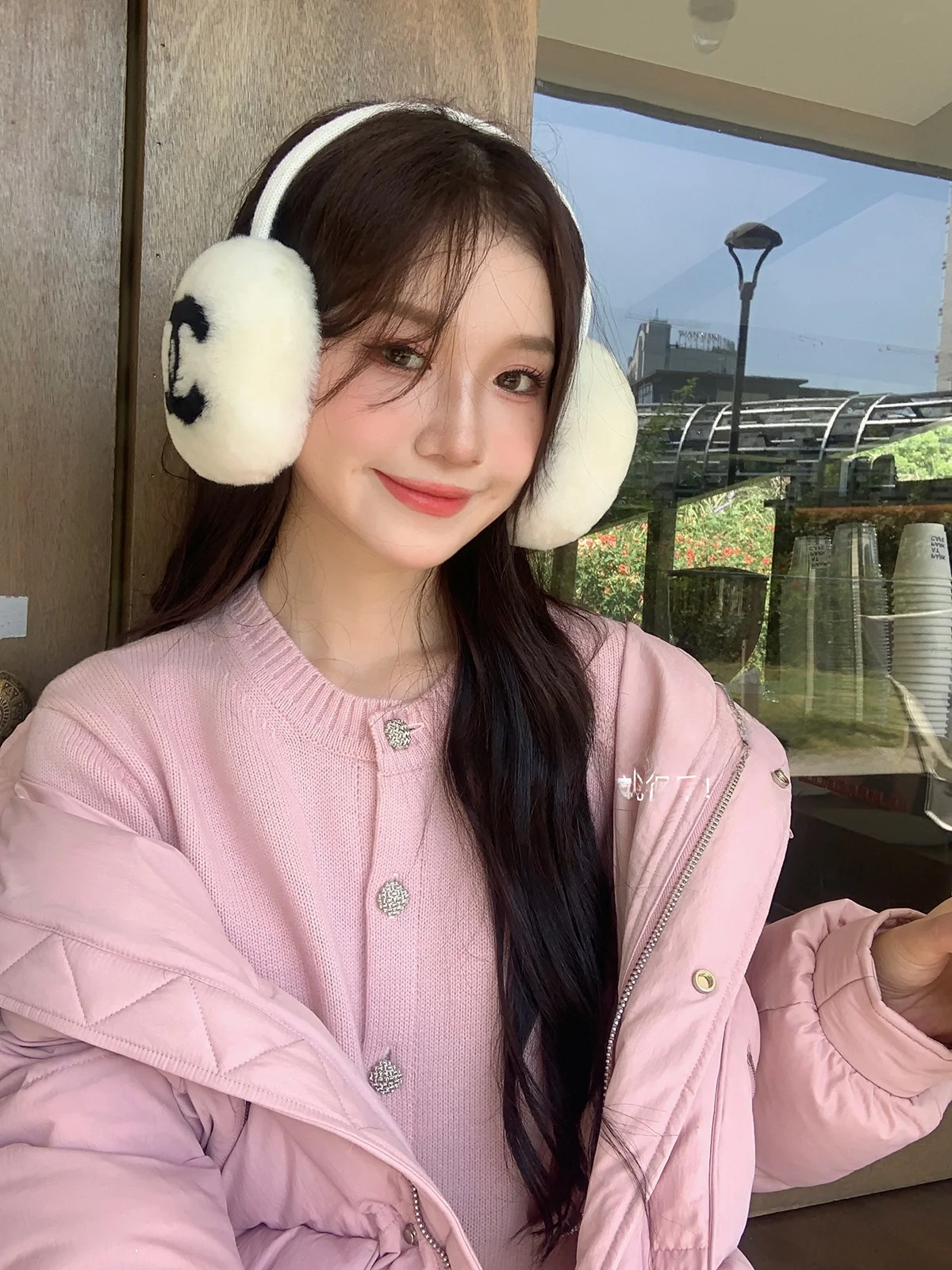 

Розовый круглый вязаный шерстяной кардиган в винтажном стиле, осенне-зимняя женская верхняя одежда высокого качества, модный топ