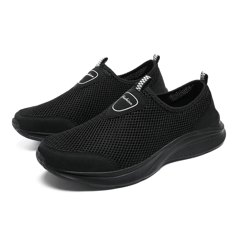 Men Shoes Summer Fashion Sneakers Breathable Slip on Runnin Sneakers for Men Chunky Best Men Loafers Without Laces Tennis Shoes