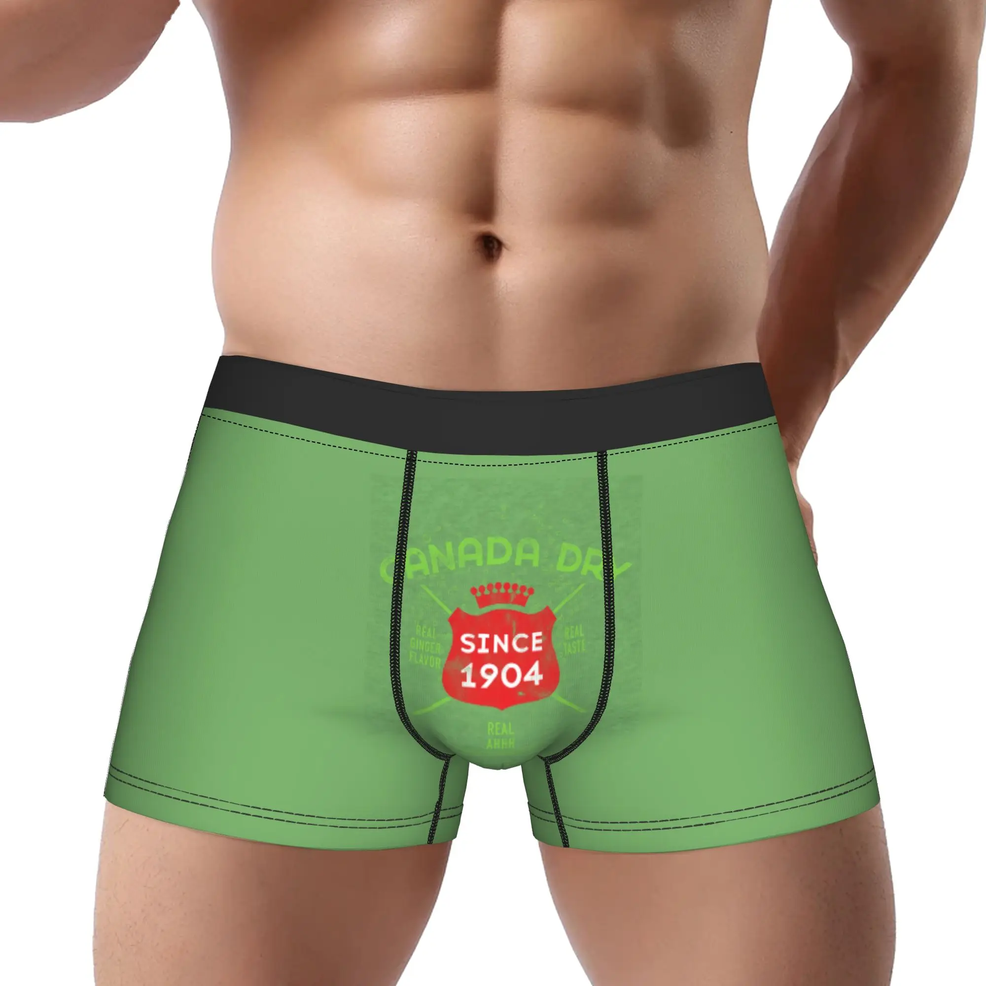 

cCanada Dry Since 1904 T Shirt Graphic cCanada Dry Underpants Homme Panties Men's Underwear Comfortable Shorts Boxer Briefs