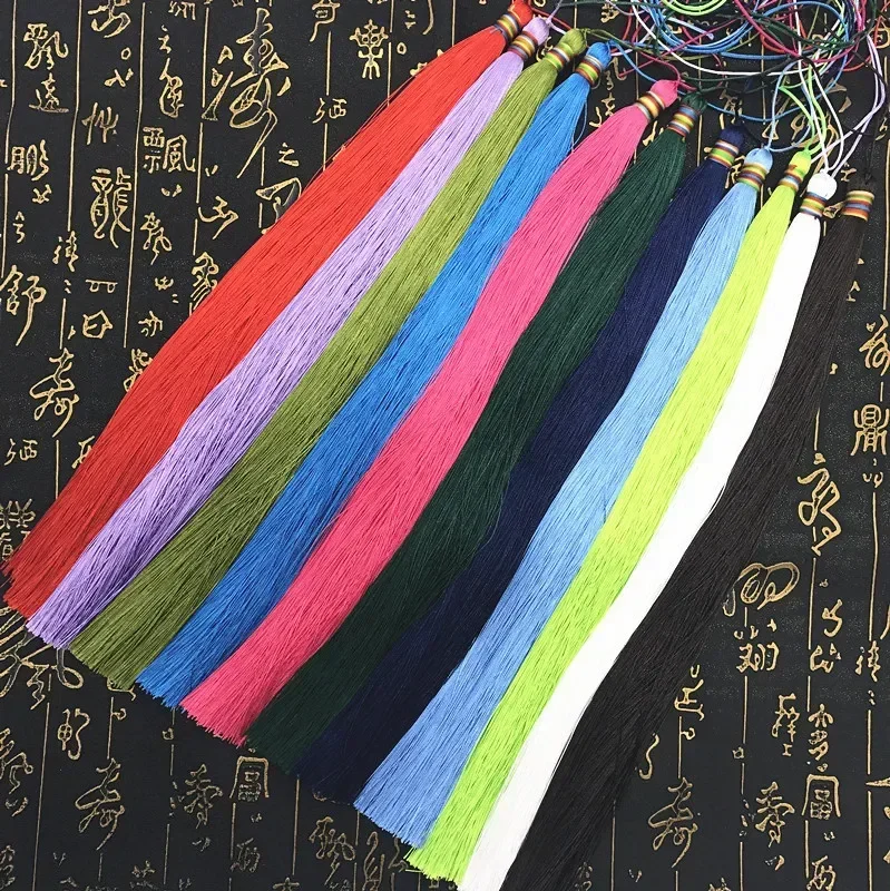 30cm Long Tassels Beautiful Bright-colored Tassels Multi-purpose Decorative Pendant Tassels Home Decorations