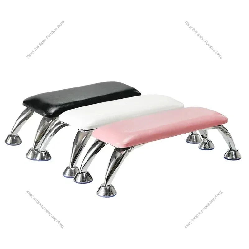 Japanese-Made Comfortable Leather Nail Footstools with Hand Protection - in-Stock for Nail Salons | Foot-Operated Tools FYNT