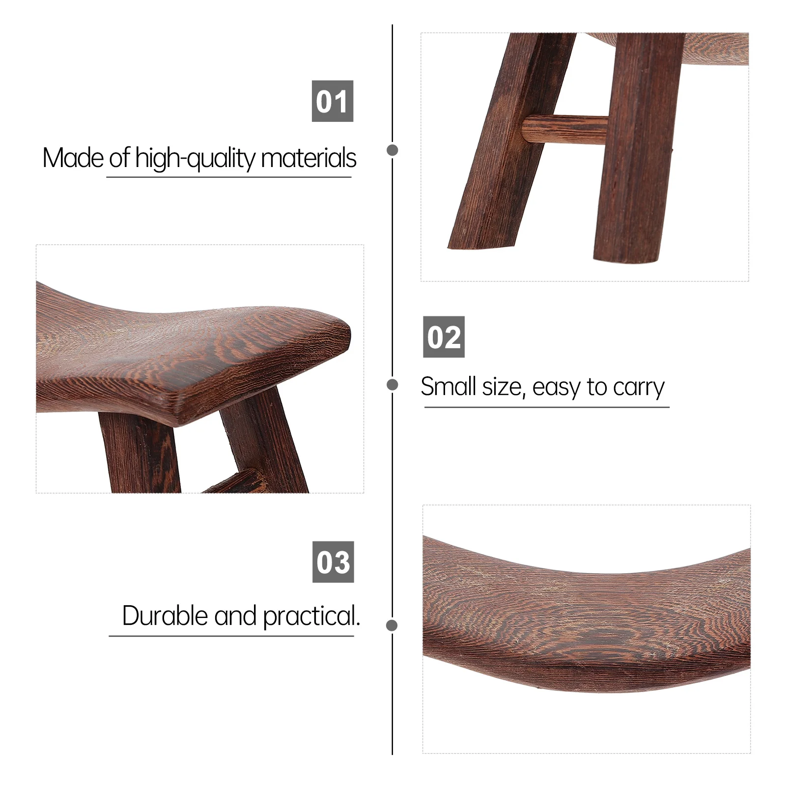 

1pc Ergonomic Wooden Neck Support Pillow For Neck Support Home Travel Use Comfortable Spine Pillow