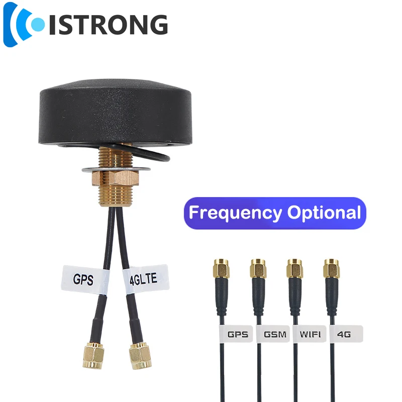 GPS GSM 4G WiFi dwuzakresowy 2-in-1 w połączeniu wzmacniacz sygnału anteny antena wodoodporna szafka na zewnątrz 30dbi wzmacniacz SMA męski 3m