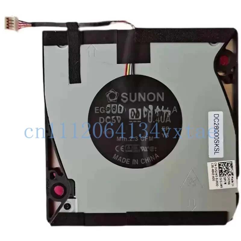 

New Original Laptop CPU Cooling Fan ForDELL Latitude 9420 2-In-1 EG50040S1-CM00-S9A DC5V 0.40A Min.2.3 CFM DC28000SKSL 0VGJW50.1