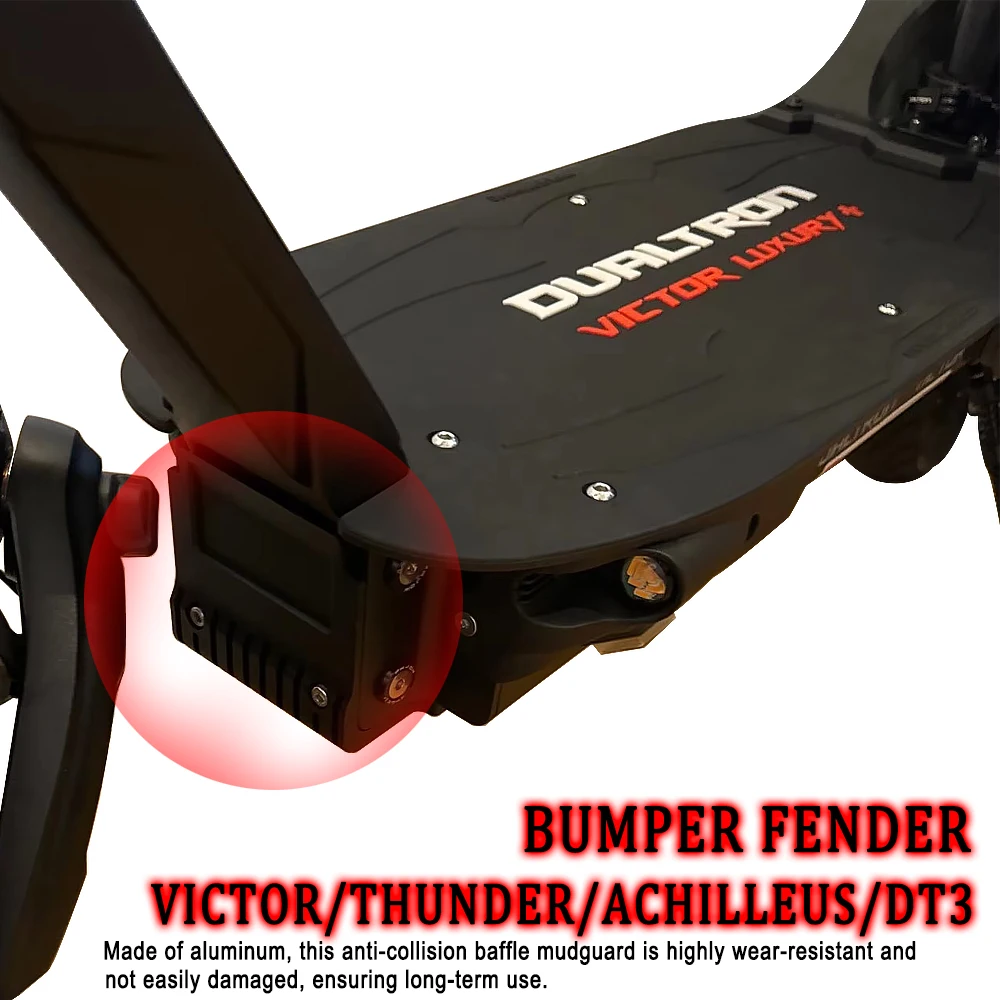 Aluminum Thickened Fender Anti-Collision Baffle Mudguard Modified Part For Dualtron Thunder/Victor/Achilles/DT3 Electric Scooter