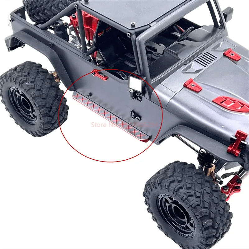 Mjx 1/12 H12y H12y + pièces de rechange de voiture télécommandées, mise à niveau et Modification en métal des pédales gauche et droite