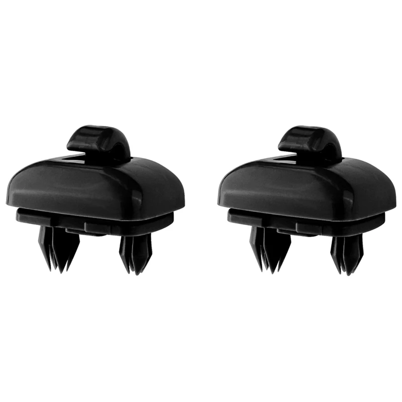 1 Pair Auto Black Sun Visor Buckle Hook Internal Bracket 8U0857562A 8E0857561 For  A3 A4L A5 A6L Q5 Q3