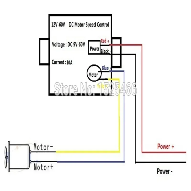 12V 24V 10A DC Motor Speed Control Universal 9-60V PWM HHO RC Controller Driver For  RS360 370 380 R3157 Garage Door Lift