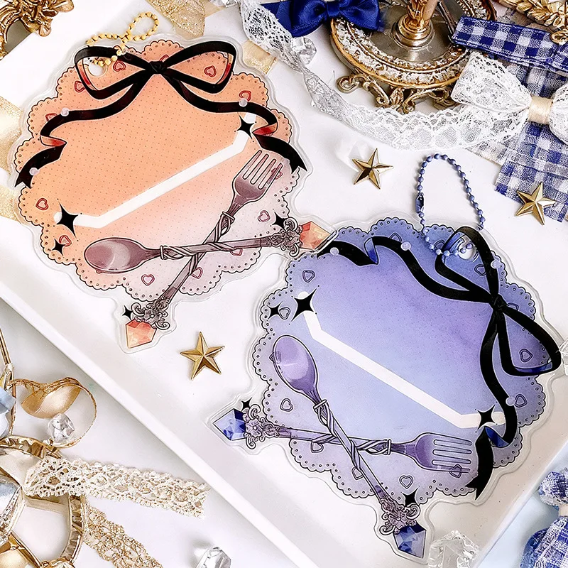 1pc PVC Badge Storage Bag, Anime Idol Star Button Pin Gumi Display Tray Bag, Photography Prop Collectible Pouch