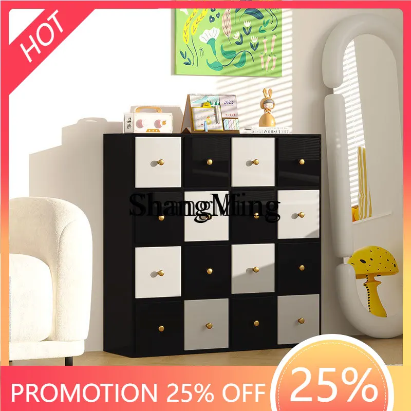 

CL drawer storage locker household simple bedroom bedside locker