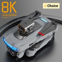 KBDFA P15 Drone 5G Professional 4K Dual Camera GPS Wifi 540 ° Intelligent Obstacle Avoidance RC Helicopter Dron Endurance 5000m