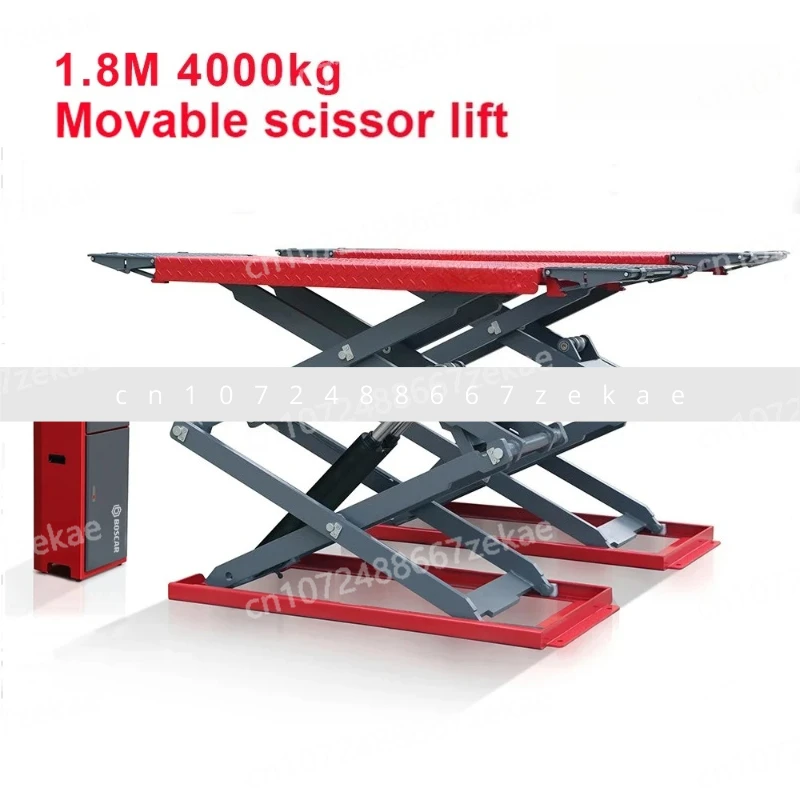 سعر المصنع 4000 كجم 1.2 م/1.4 م/1.6 م/1.8 م مقص هيدروليكي متنقل للسيارة رافع مقص متحرك للبيع