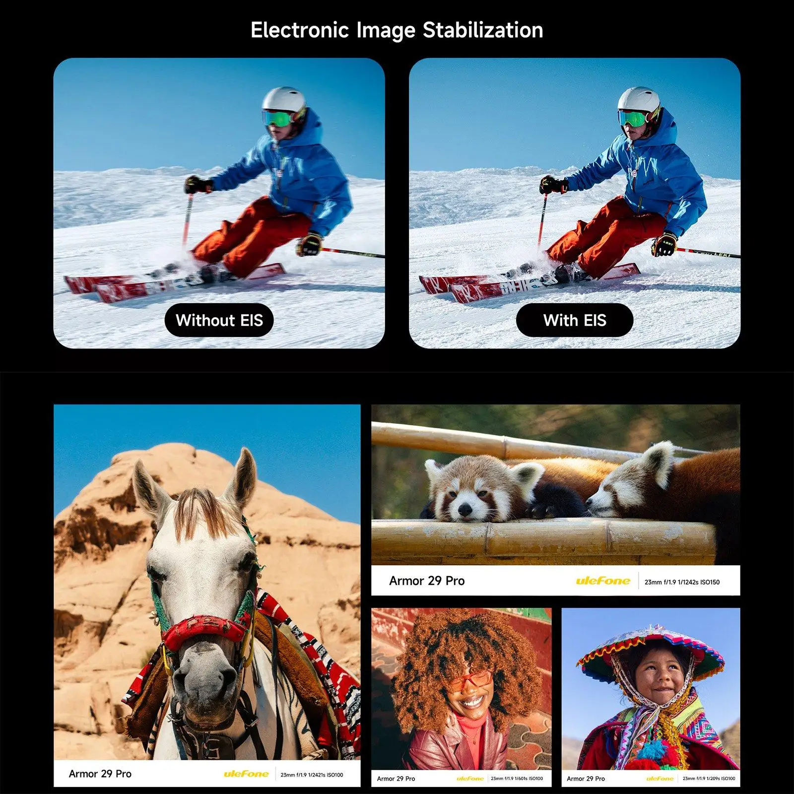 Ulefone Armor 29 Pro Robustes Telefon Nachtsicht 16 GB + 512 GB 6,67 Zoll Android15 MTk Dimensity 7400 21200 mAh 5G NFC Smartphone