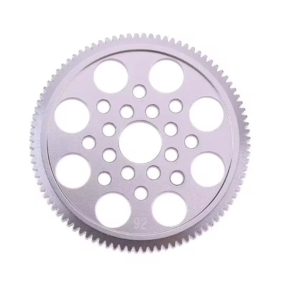 Metal 48P Spur Gear 92T 85T 80T Motor Pinion Gears16T 19T 20T 21T 22T 23T 24T 25T 26T For Sakura D3 XI Zero S 1:10 RC Drift Car