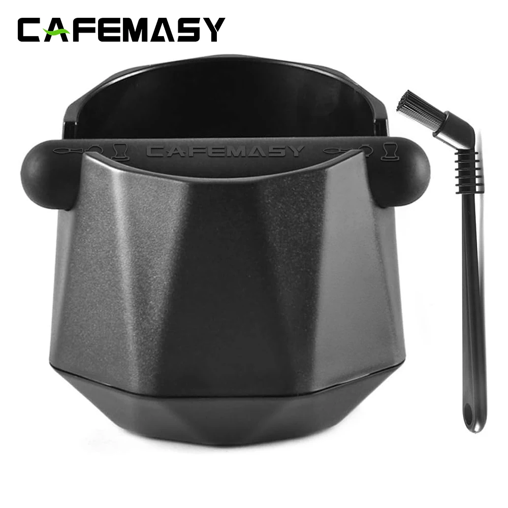 CAFEMASY Espresso Coffee Knock Box Anti Slip Mini Knock Box with removable knock bar Professional Home Barista Accessories