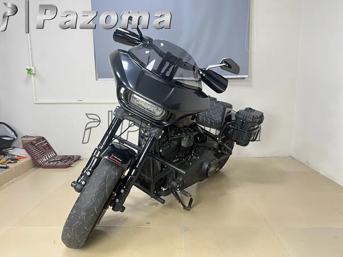 High Quality Motorcycle Fairing Headlight Cover Frame ABS Plastic Motorbike Accessories Fit for Harley Model 5