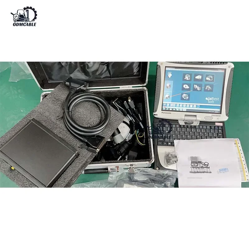 Universal Truck excavator diagnostic kit Jaltest link Heavy  Truck diagnostic tool+ Toughbook CF19 laptop