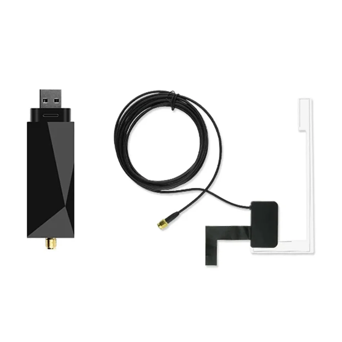 

DAB/DAB+ Antenna with USB Adapter Universal Android Car Radio GPS Stereo Receiver DAB+ Signal Head Unit Player --N25R