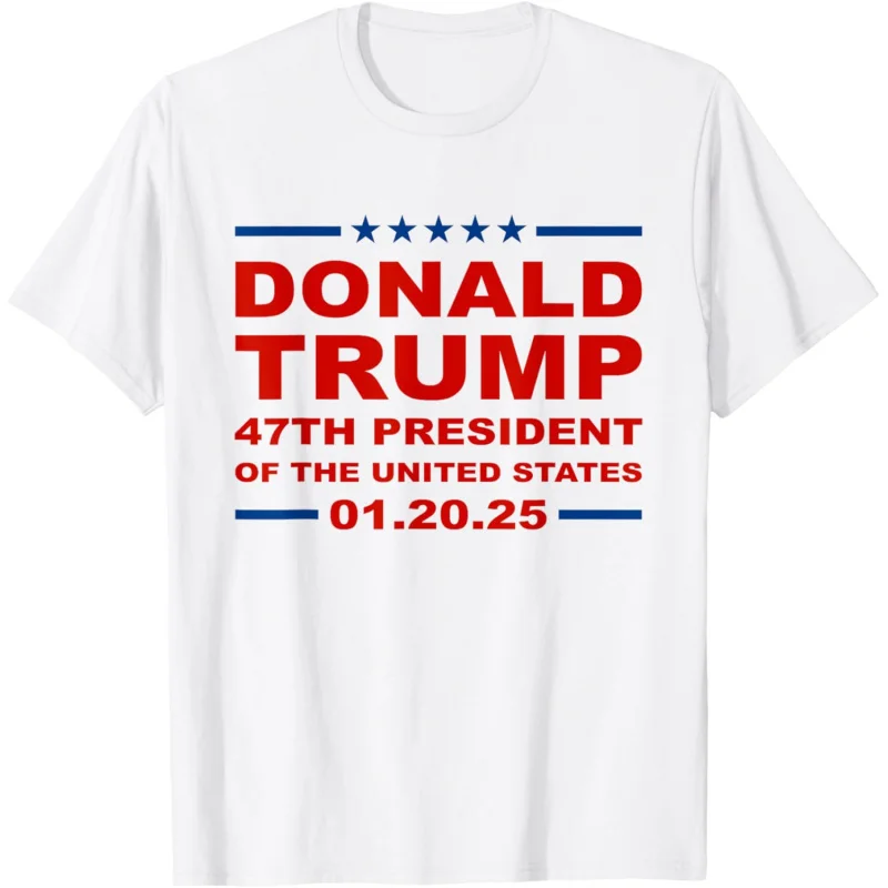 

Patriotic T-shirt for President Trump's 2025 inauguration ceremony