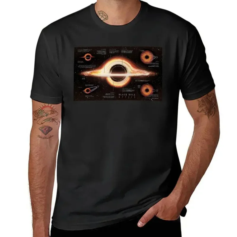 Black Hole Optics Infographic Photographic Print for Yy T-shirt Fresh Sports Humor T-Shirts Unique Travel Eur Size