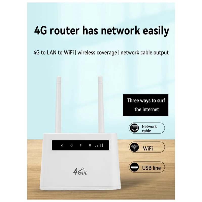 1 шт., беспроводной маршрутизатор LTE, повторитель 4G, маршрутизатор для SIM-карты, мобильная точка доступа, Share R102, для домашнего офиса, EU-Plug-ABJU