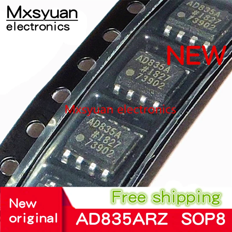 2pcs~10pcs/lot AD835A AD835ARZ AD835AR AD835 SOP8 New original In stock