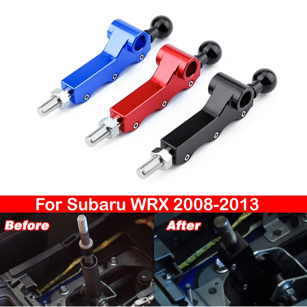 For Subaru WRX 2008-2013 Legacy Outback Impreza Forester Car Quick Adjustable Short Height Throw Shifter Lever Accessories Auto