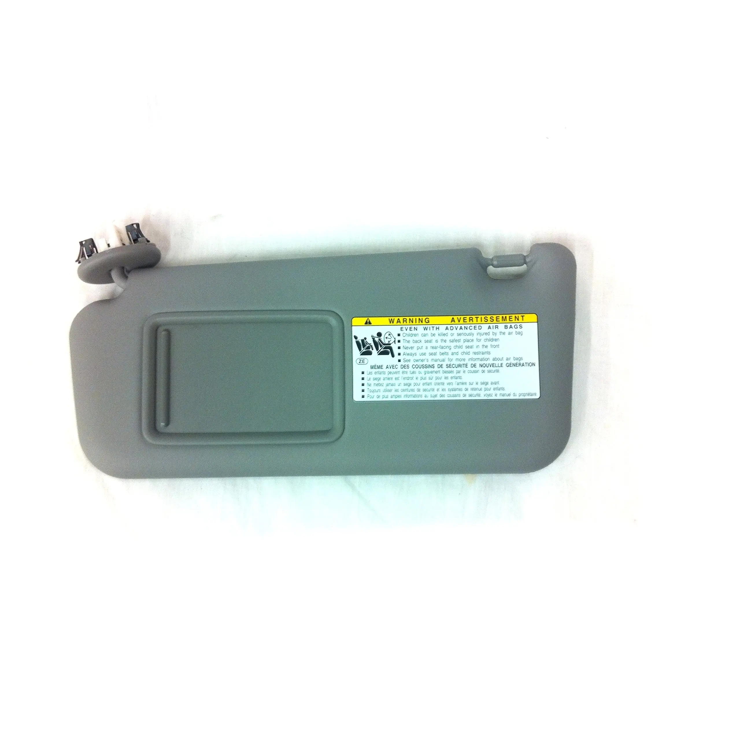 

Gray Driver Side Sun Visor Compatible With 2006–2009 Toyota RAV4