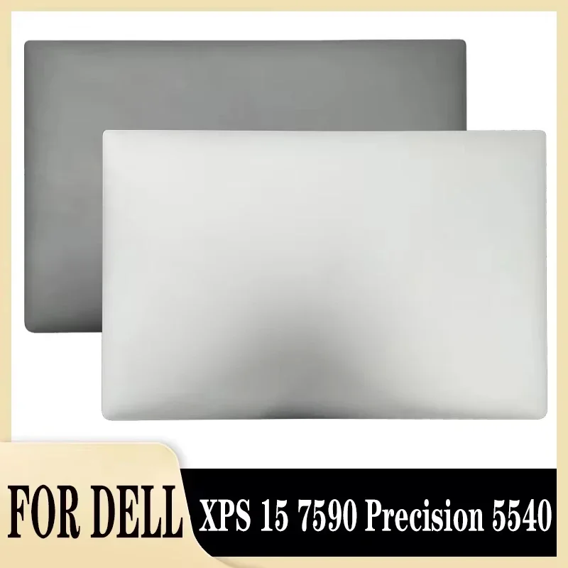 95New Original LCD Back Cover for XPS 15 7590 P56F Laptop Screen Top Case Rear Lid Topcover Shell  Silver/Gery