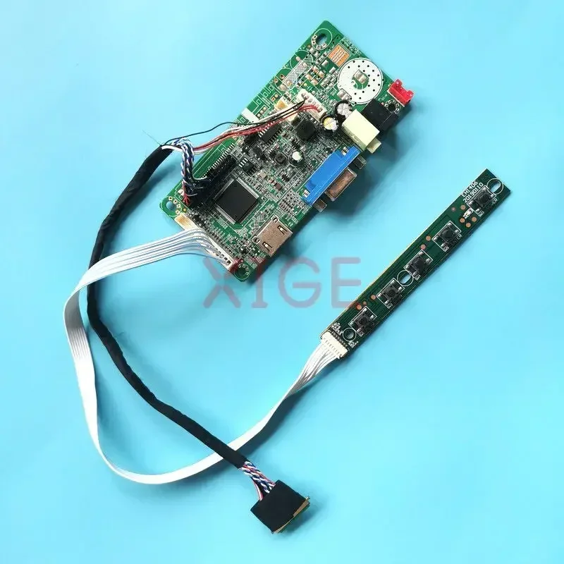 

DIY Kit 58C Driver Controller Board For LTN173KT03-B01 LTN173KT03-H01 1600x900 VGA 17.3" LVDS 40Pin HDMI-Compatible Laptop Panel