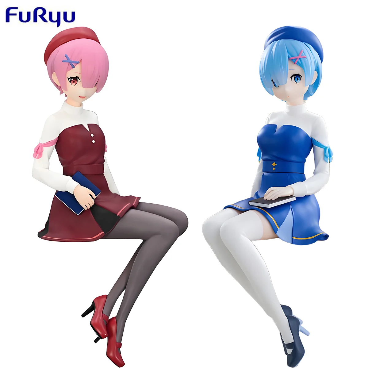 ในสต็อกOriginal FuRyu Re: ชีวิตในโลกที่แตกต่างกันจากZero Ram RemวรรณกรรมPvc 14 ซม.อะนิเมะคอลเลกชันของเล่น