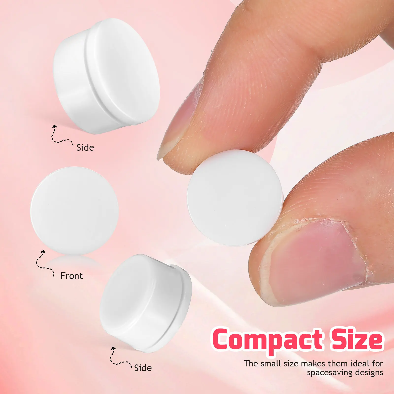 50pcs Rotating Bearing Base for DIY Windmill, Hair Accessories, Jewelry Making, Clay Ornaments & Repair