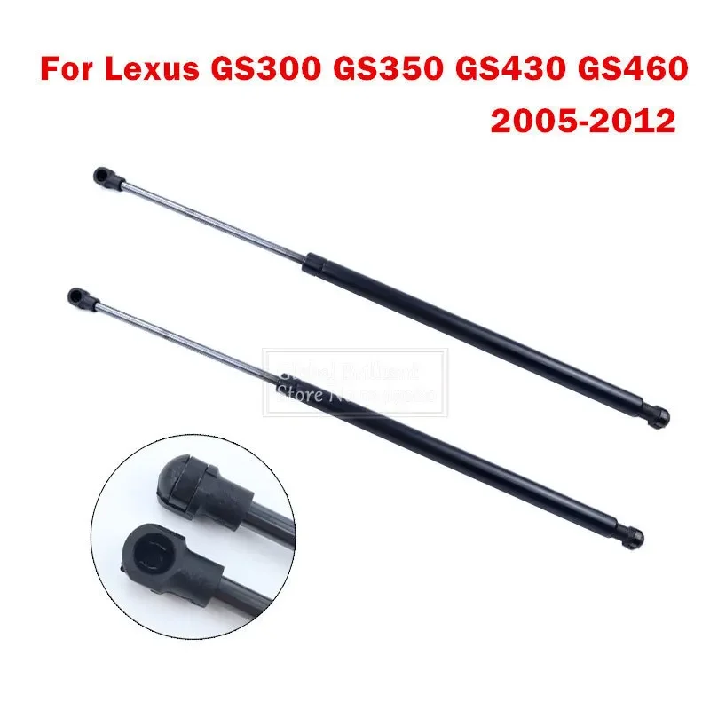 2pcs Car Front Engine Hood Lift Support Shock Strut Arm Bar Car Accessories Replace For Lexus GS300 GS350 GS430 GS460 2005-2012